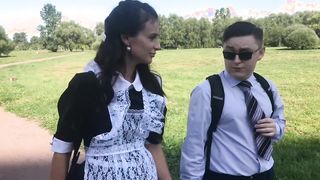 Tapasztalatlan csávó popsiba közösül