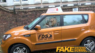 Fake Driving School - Szőrös pinájú latina nőci