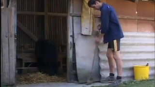 Vidéki érett nő popóba rakva