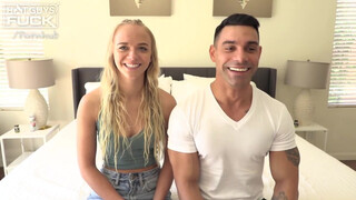 Világos Szőke hölgyemény és az izmos manus - Hot Guys Fuck