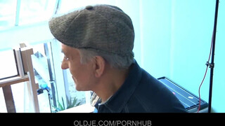 Oldje - Dupla idős cerka a fiatal csajnak