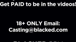 BLACKED - 4 szexi világos szőke és egy néger csávó