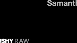 TUSHYRAW - Samantha a szexy hatalmas keblű csaj