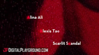 DigitalPlayground - Scarlit Scandal és Alina Ali oboázzák egymás punciját