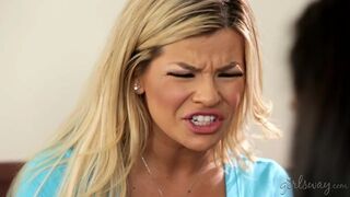 Abby Lee Latina és Adriana Sephora forró tini leszbi játékai