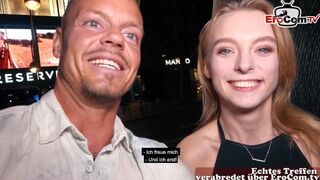 Német pornószínész csábítja a turista krapekot igazi dugásra