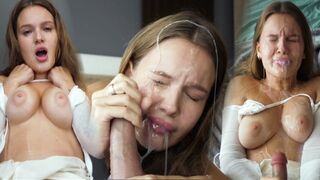 A krapekom visszatért a katonaságtól, háromszoros élvezés és tele vagyok gecivel - virtuális porno